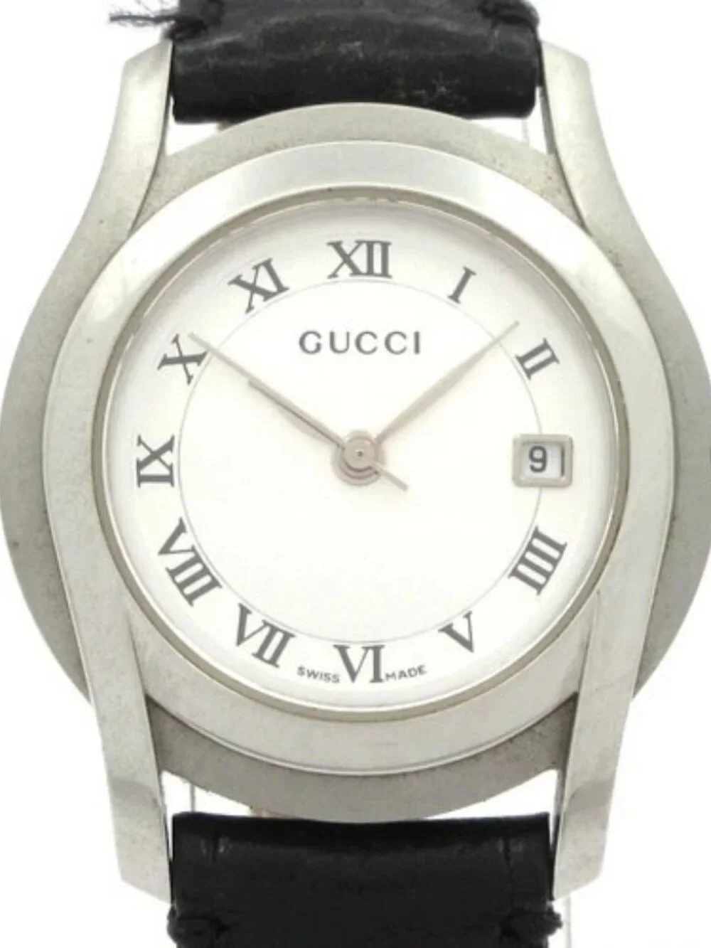 GUCCI 5500L 0****** Black Women's Wrist Watch